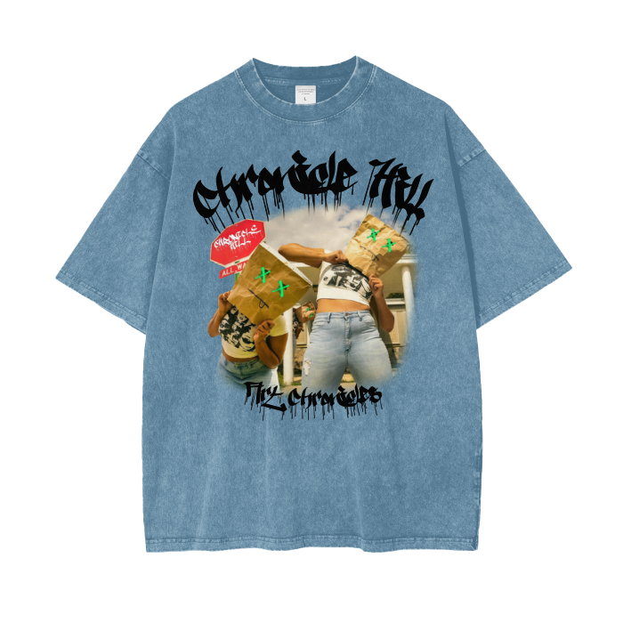 Chronicle Hill Oversize Snow Washed T-Shirt