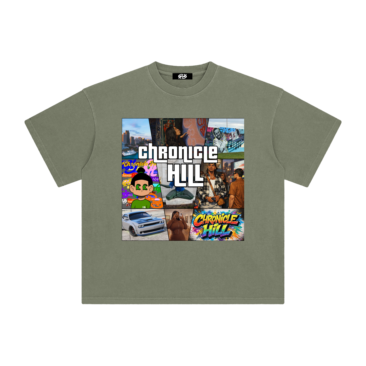 Chronicle Hill Enzyme Washed T-Shirt