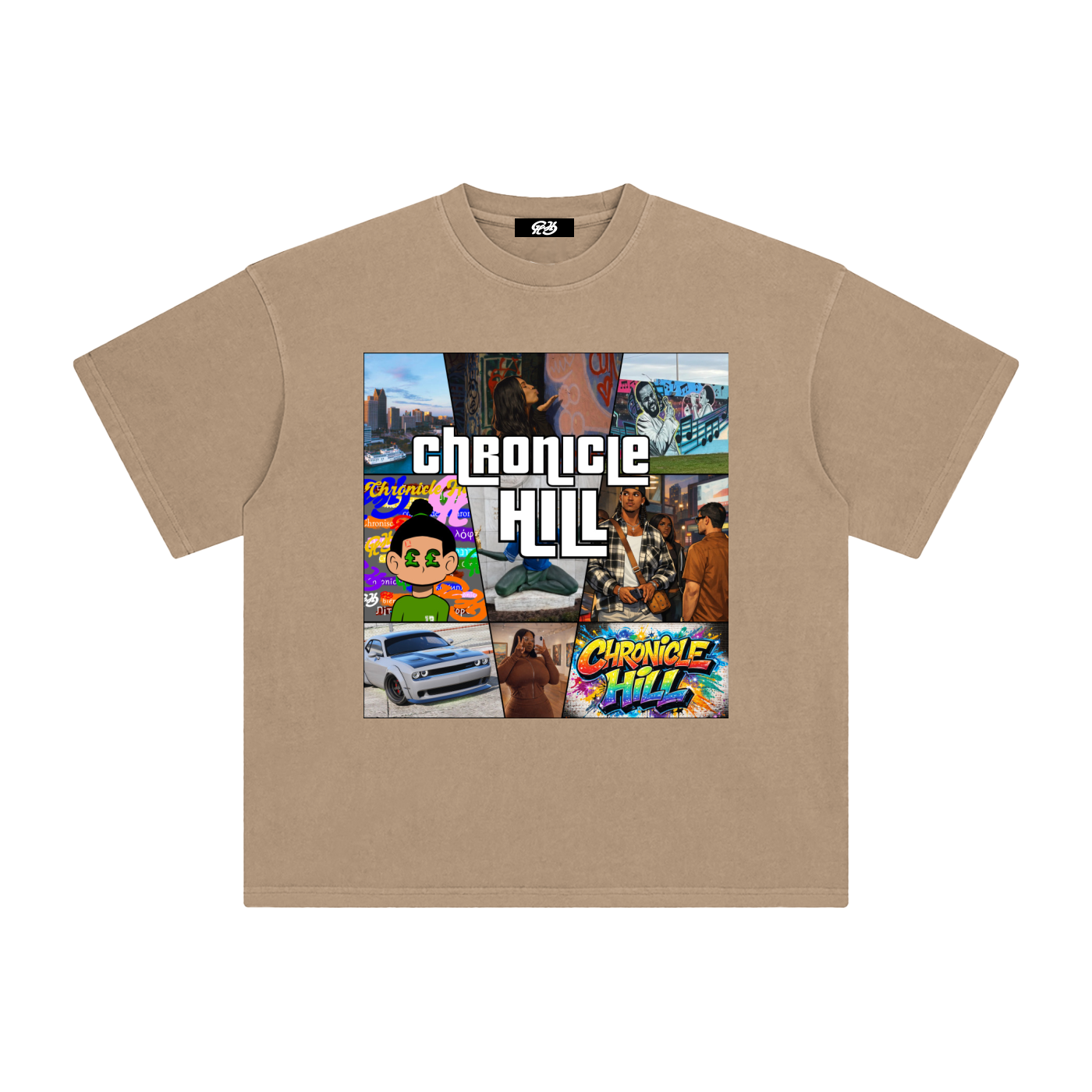 Chronicle Hill Enzyme Washed T-Shirt