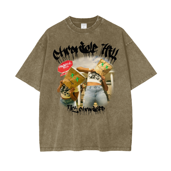 Chronicle Hill Oversize Snow Washed T-Shirt