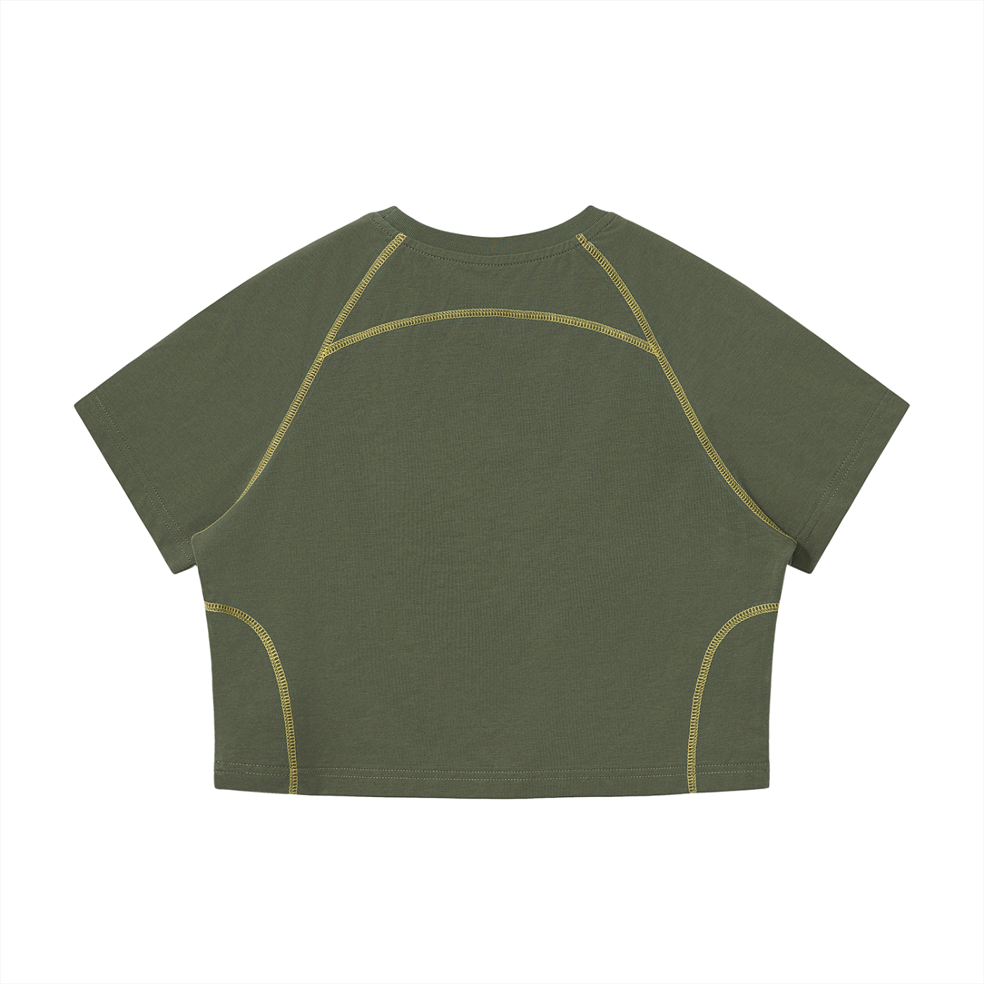 Chronicle Hill Stitch Raglan Cropped T-Shirt