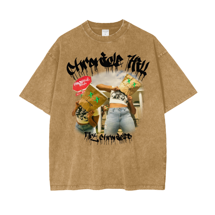 Chronicle Hill Oversize Snow Washed T-Shirt