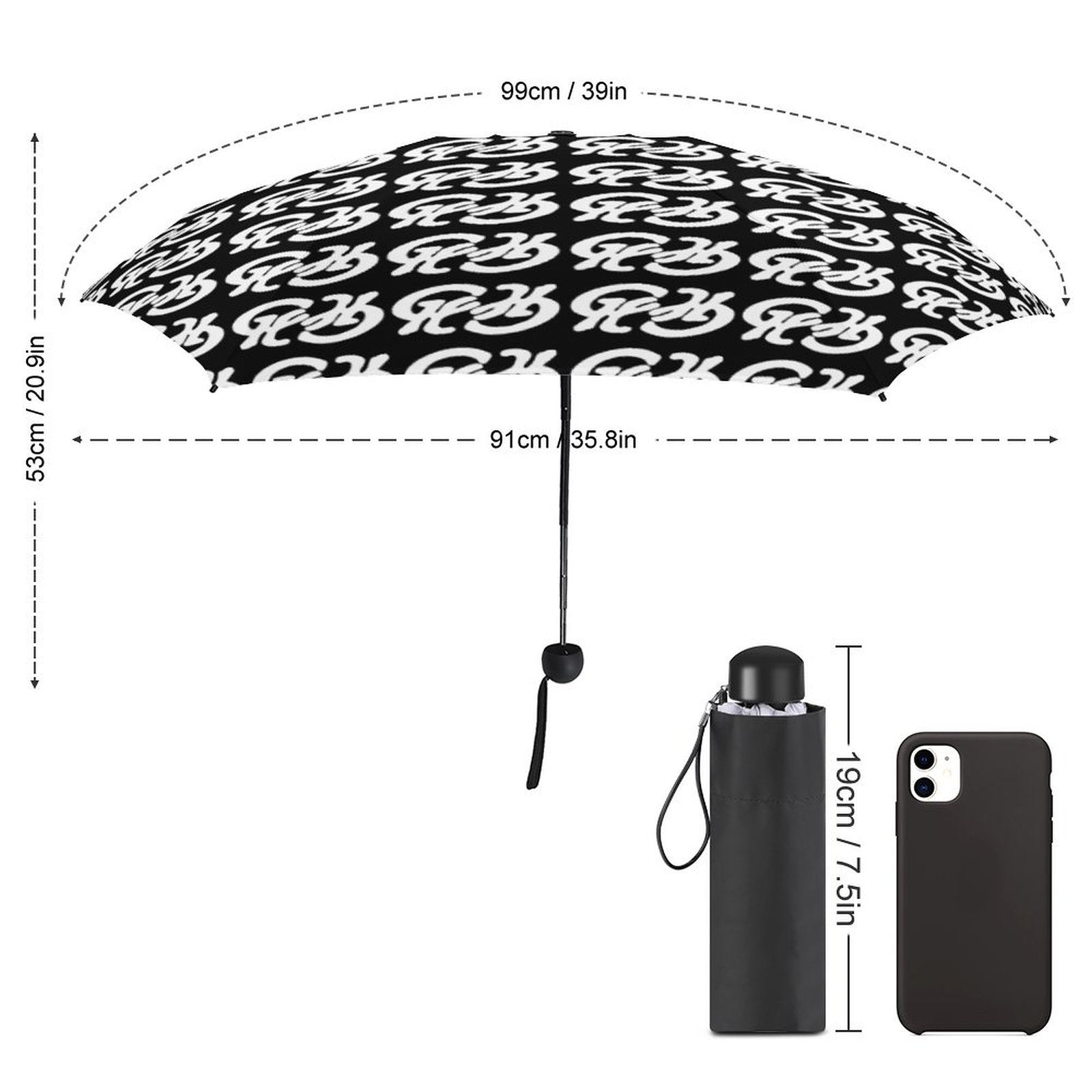 Chronicle 5 Fold Umbrella