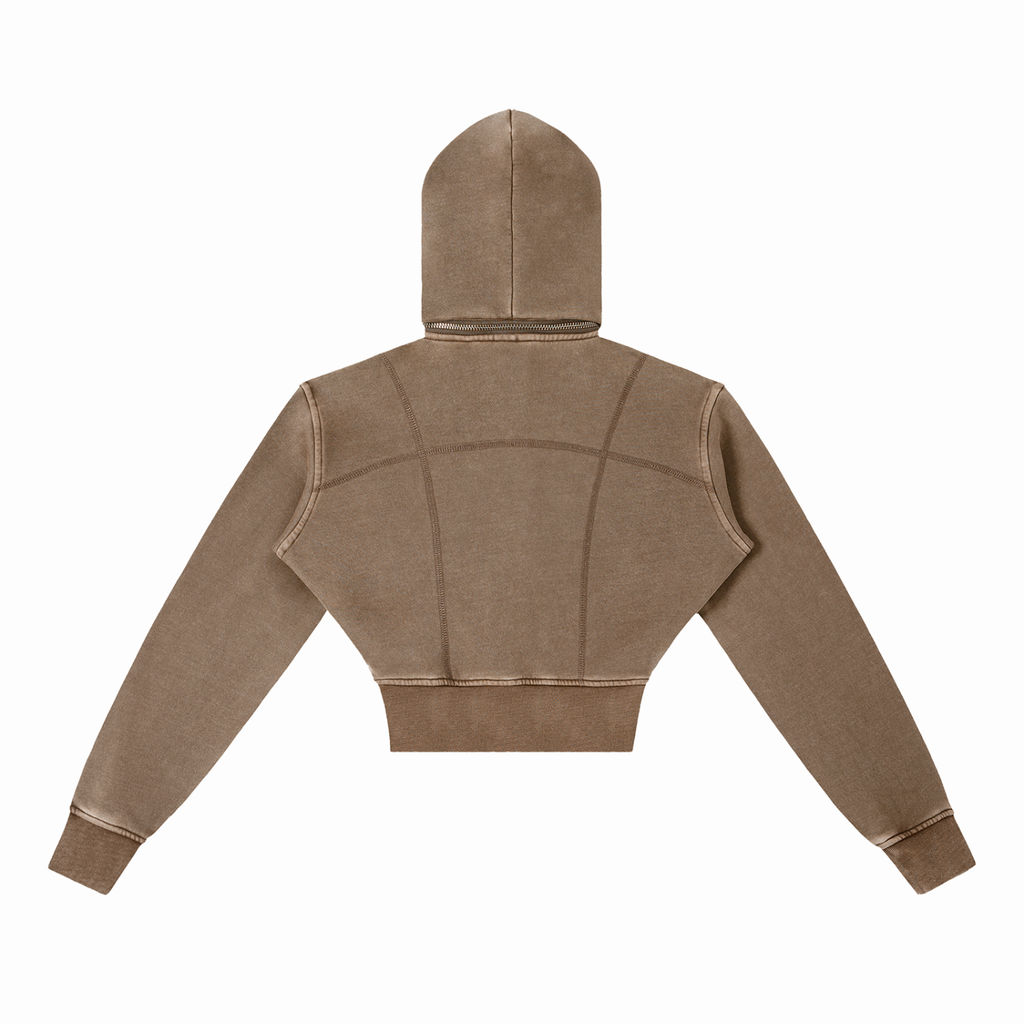 Chronicle Hill Vintage Cropped Hoodie