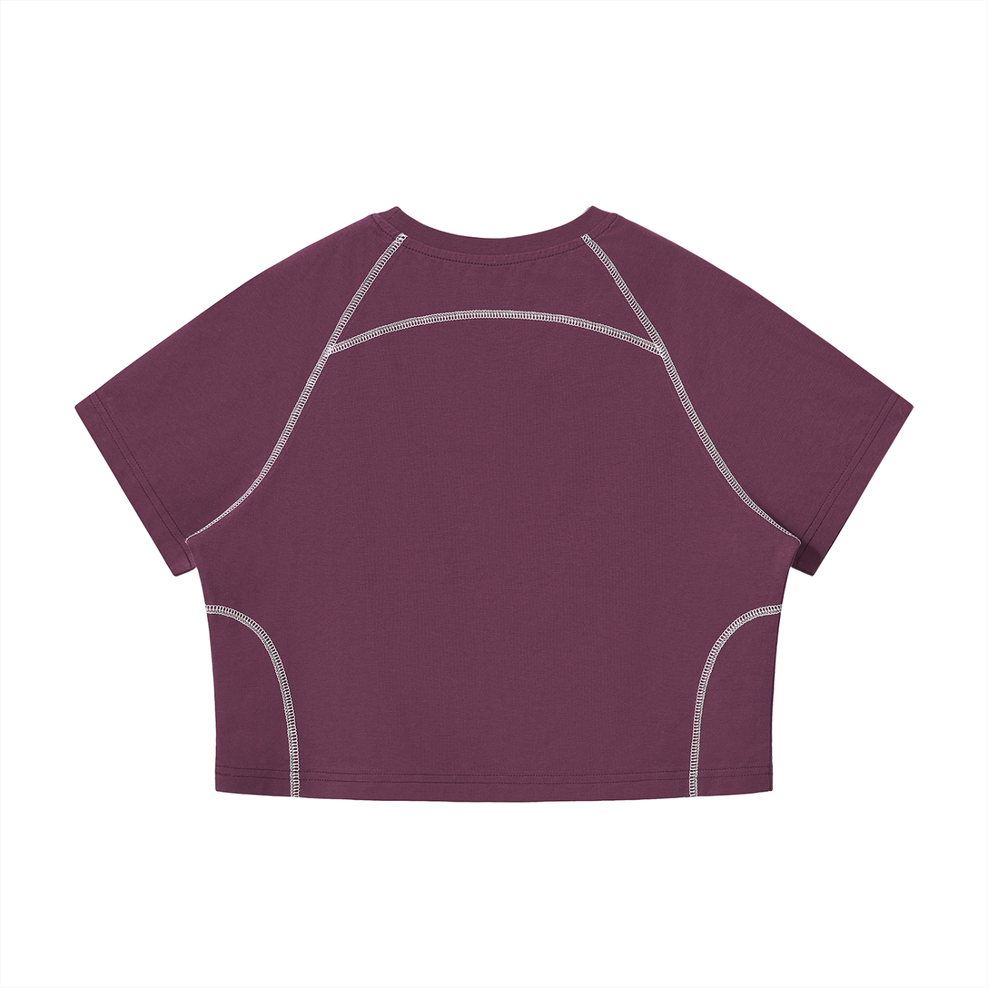 Chronicle Hill Stitch Raglan Cropped T-Shirt