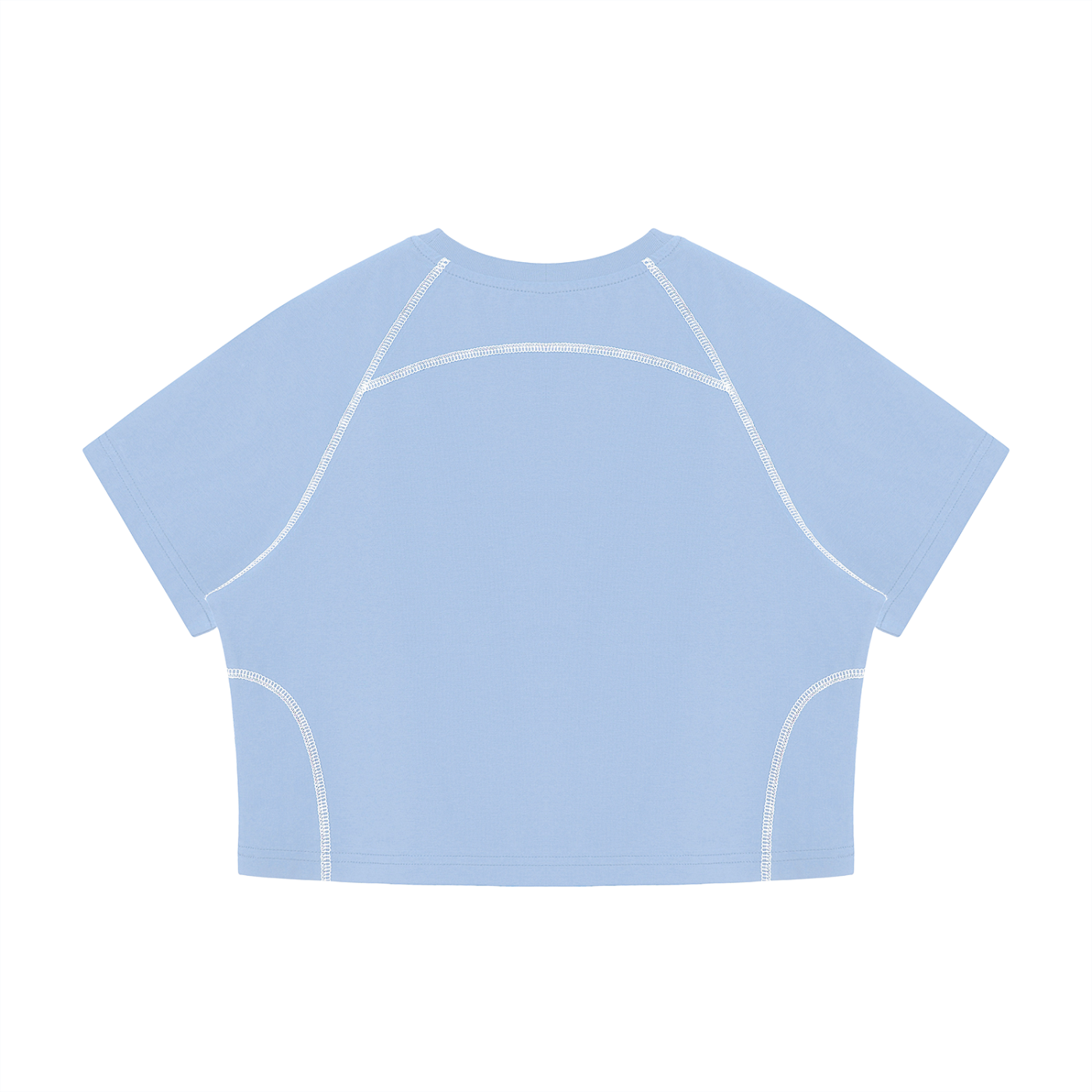 Chronicle Hill Stitch Raglan Cropped T-Shirt