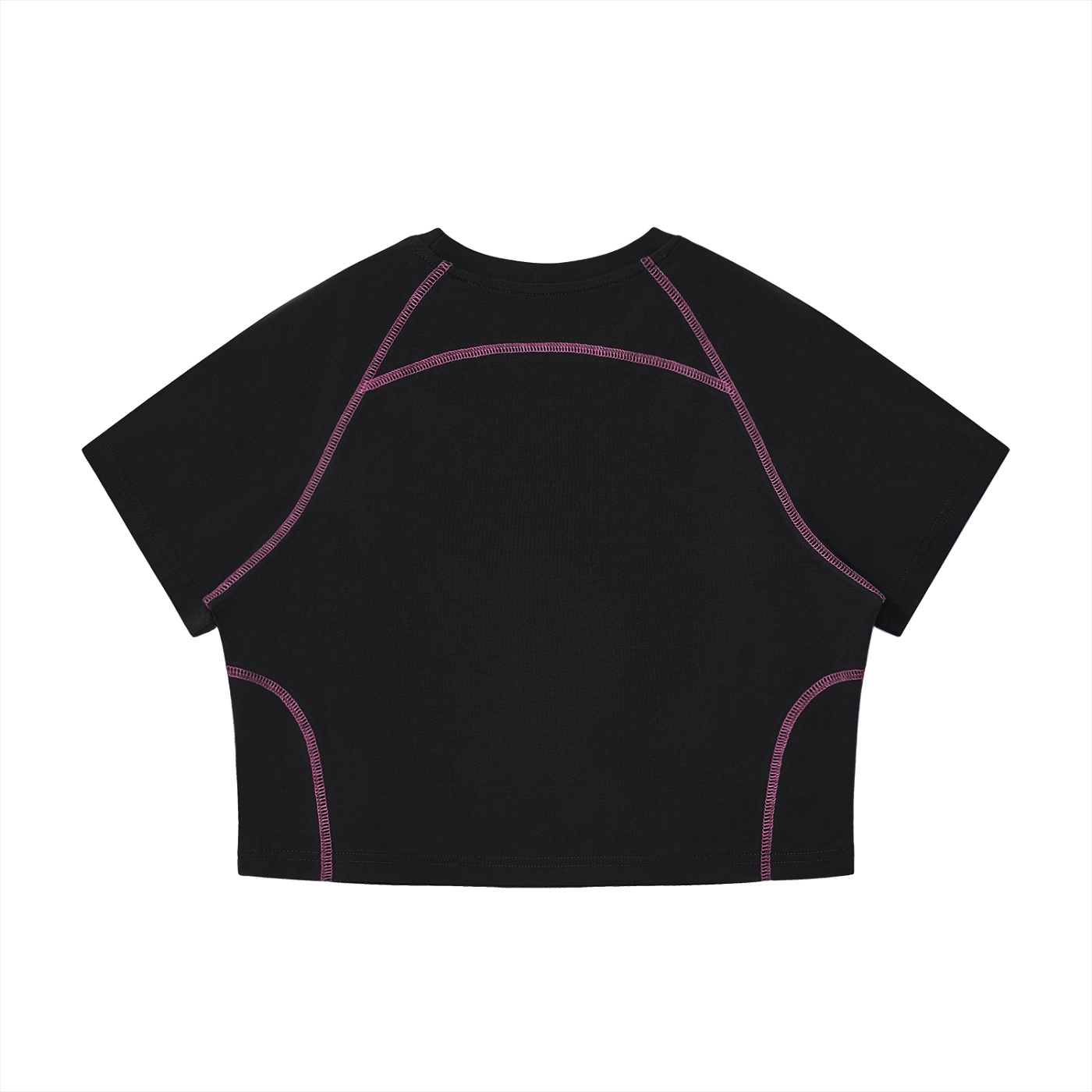 Chronicle Hill Stitch Raglan Cropped T-Shirt