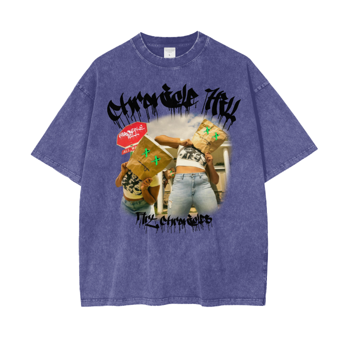 Chronicle Hill Oversize Snow Washed T-Shirt