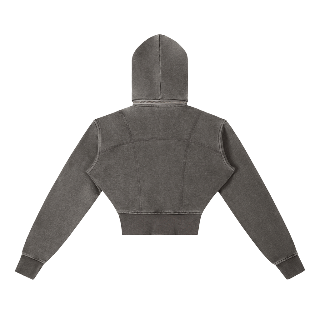 Chronicle Hill Vintage Cropped Hoodie
