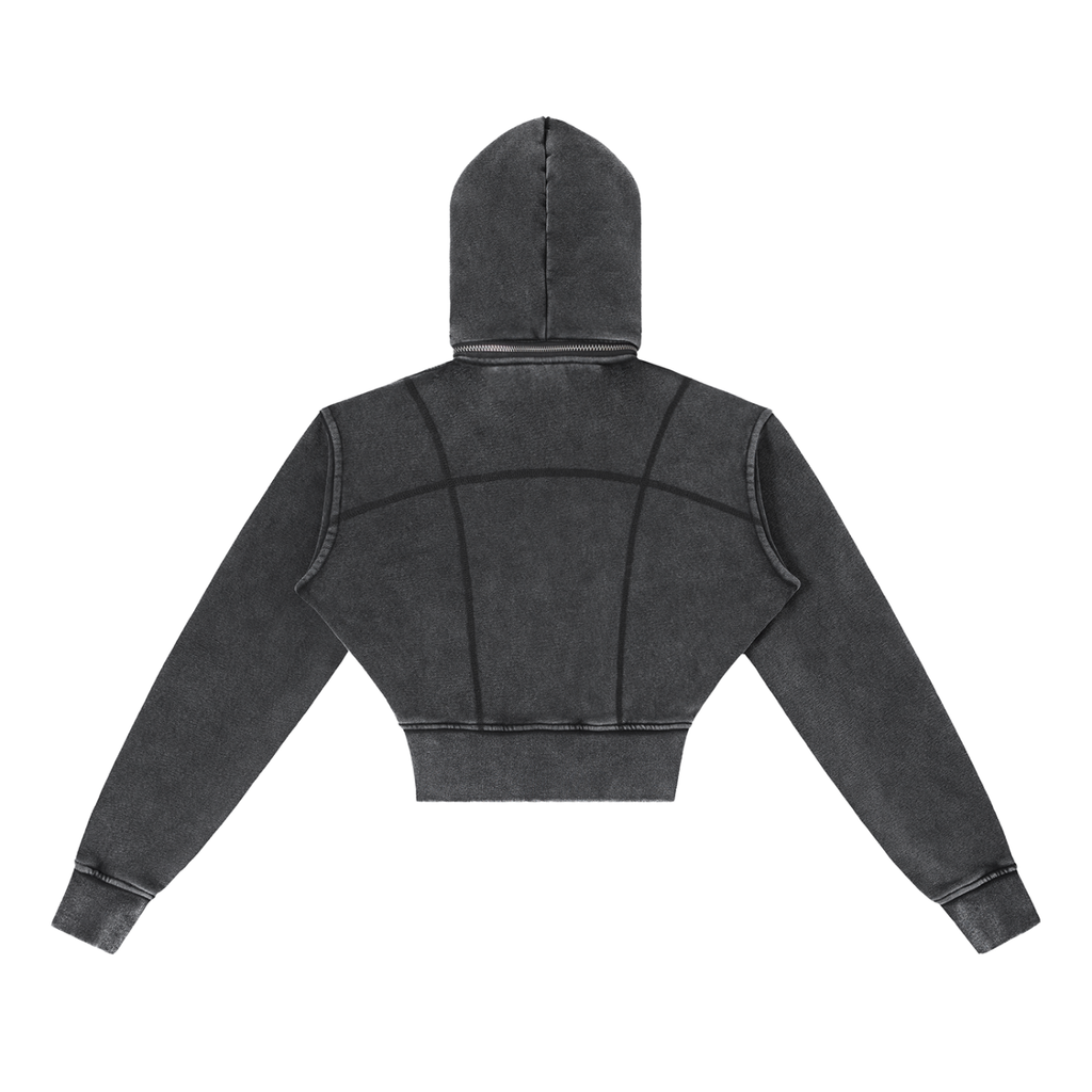 Chronicle Hill Vintage Cropped Hoodie