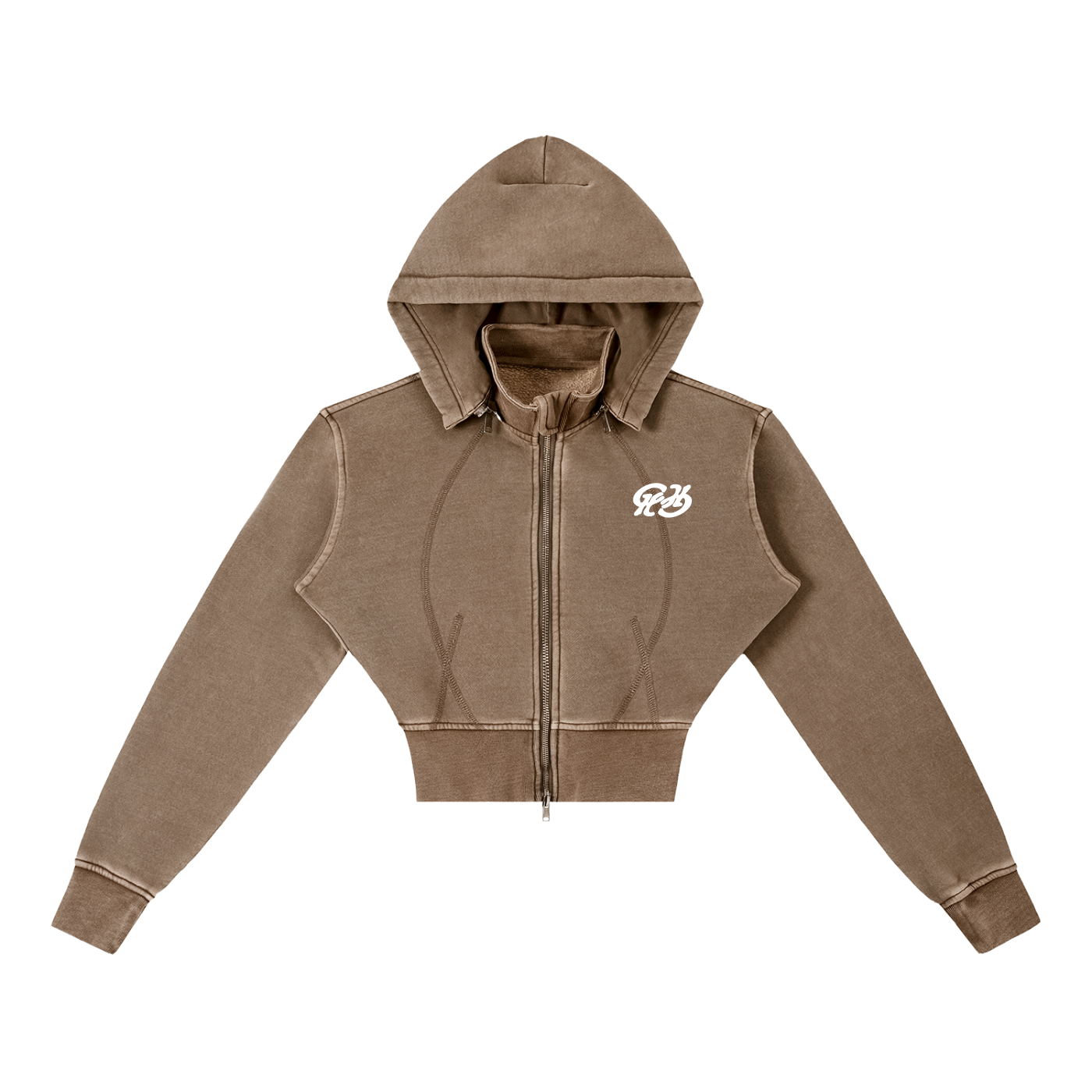 Chronicle Hill Vintage Cropped Hoodie