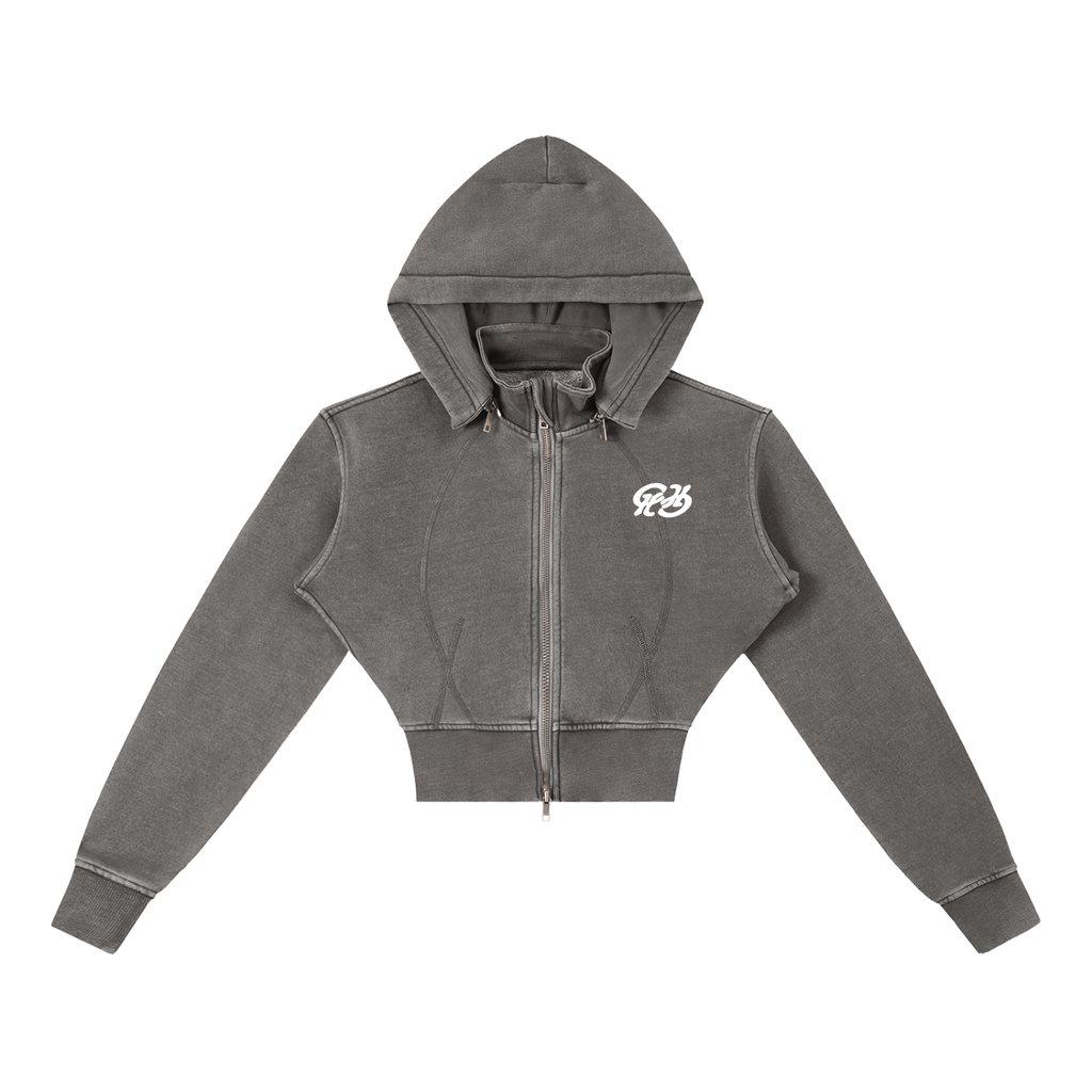 Chronicle Hill Vintage Cropped Hoodie