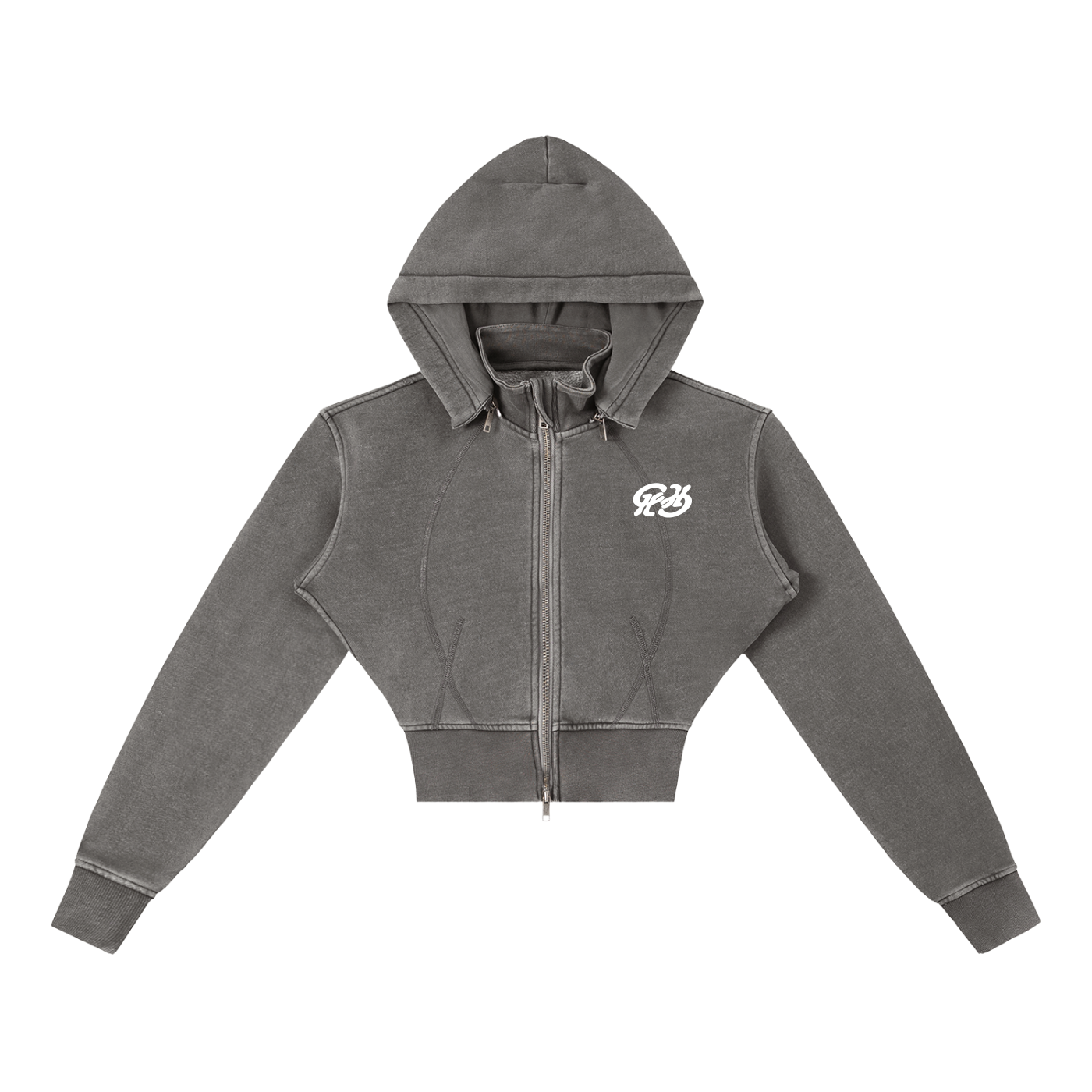 Chronicle Hill Vintage Cropped Hoodie