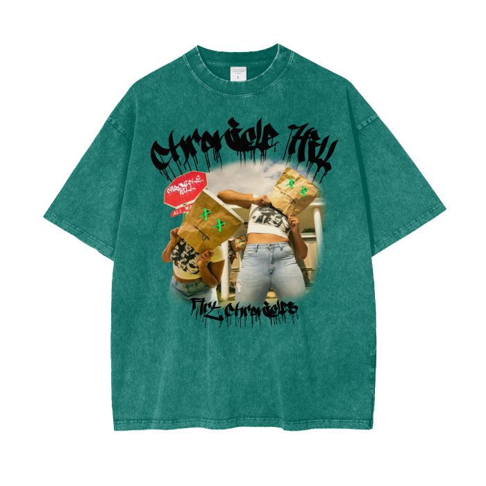 Chronicle Hill Oversize Snow Washed T-Shirt