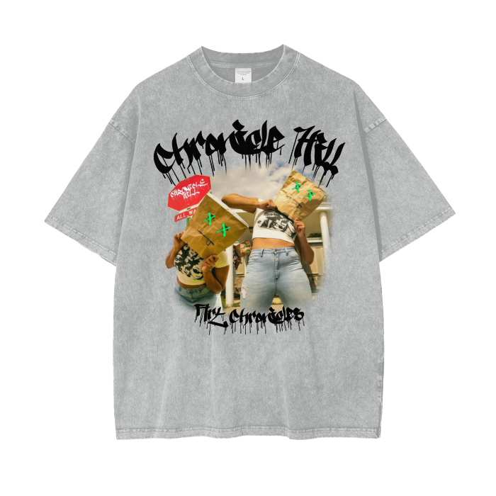 Chronicle Hill Oversize Snow Washed T-Shirt