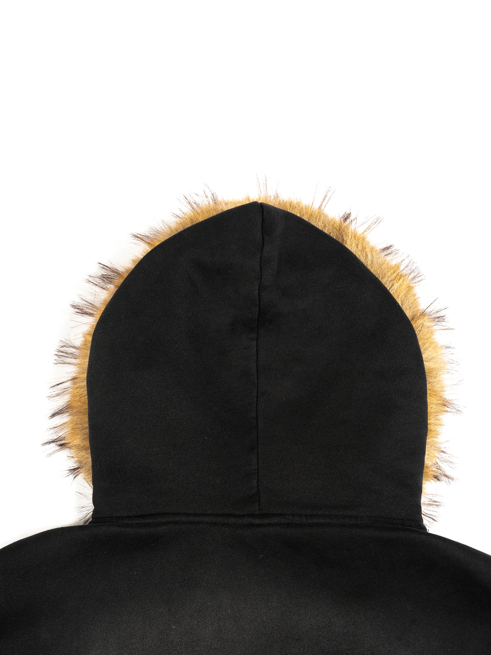 Chronicle Hill Sun Fade Detachable Fur Hoodie