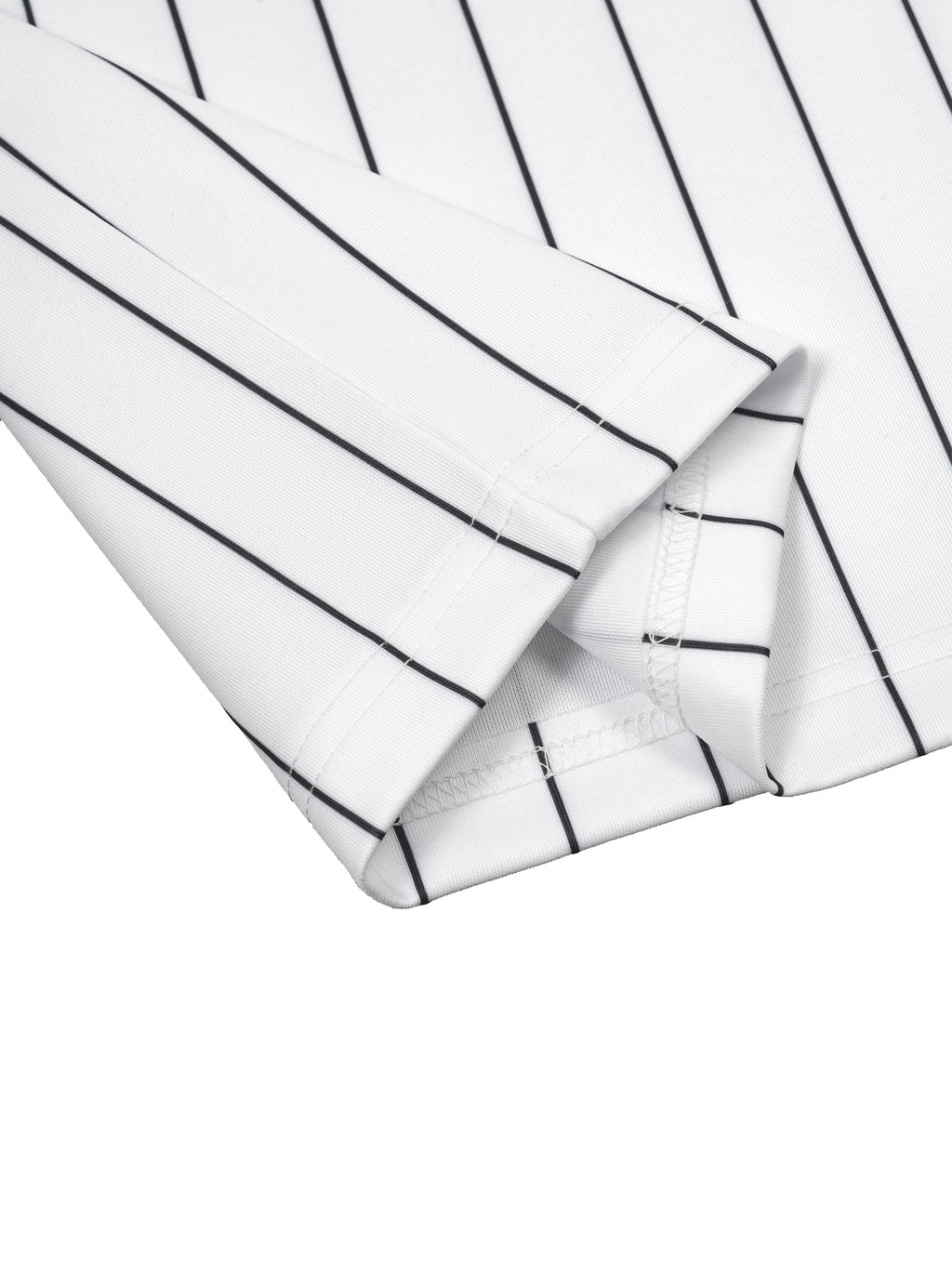 Chronicle Hill Striped Full-Zip Baseball Jersey